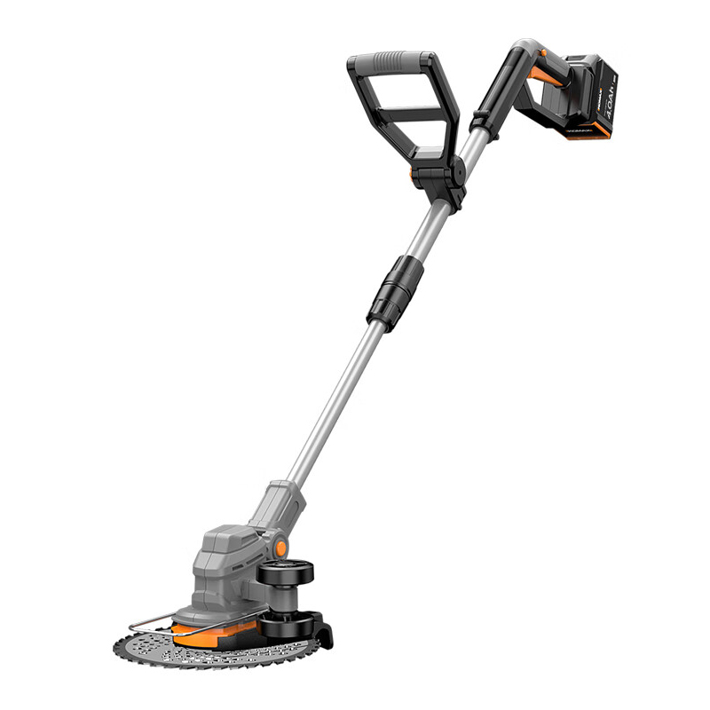 Brushless Cordless Grass Trimmer 21V - Pemotong Rumput Listrik Portabel 21V Tanpa