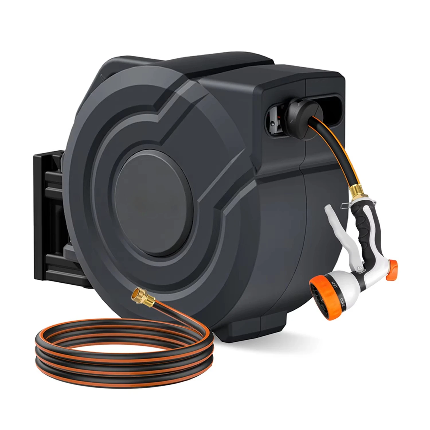 Garden Hose Reel Automatic Retractable 30M - &Untuk Gulungan Selang Taman Otomatis 30M,