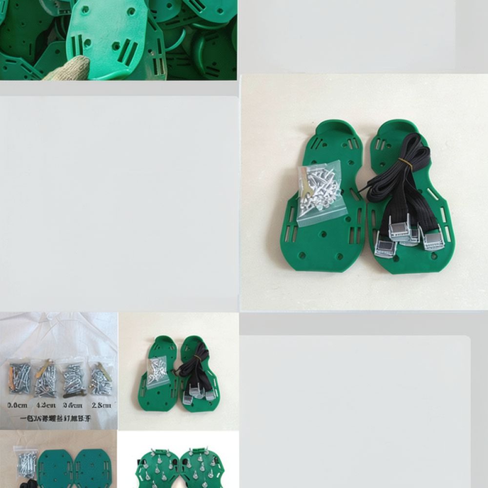 Lawn Aerator Shoes Spikes Heavy Duty - Sepatu Aerator Taman yang Kuat dengan