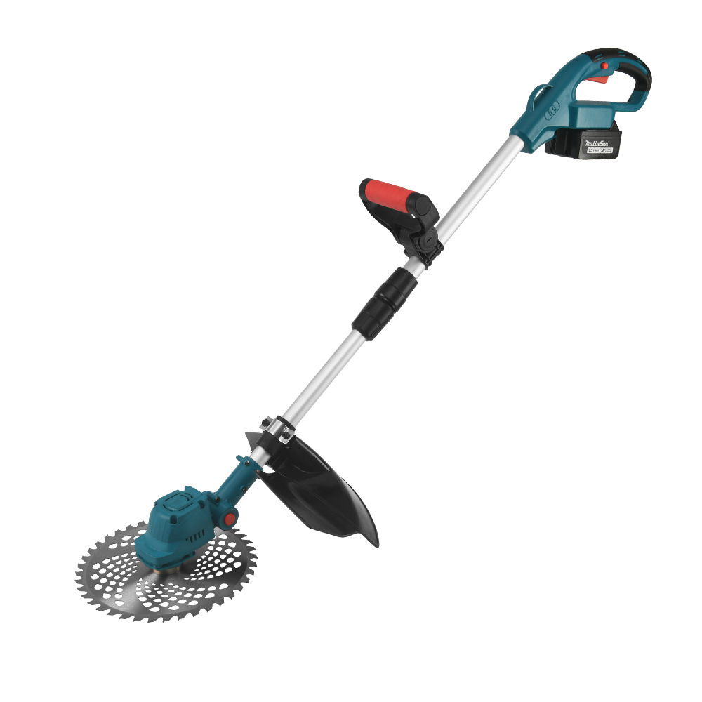 Brushless Cordless Grass Trimmer 21V - Mesin Pemotong Rumput Elektrik Teleskopik 21V