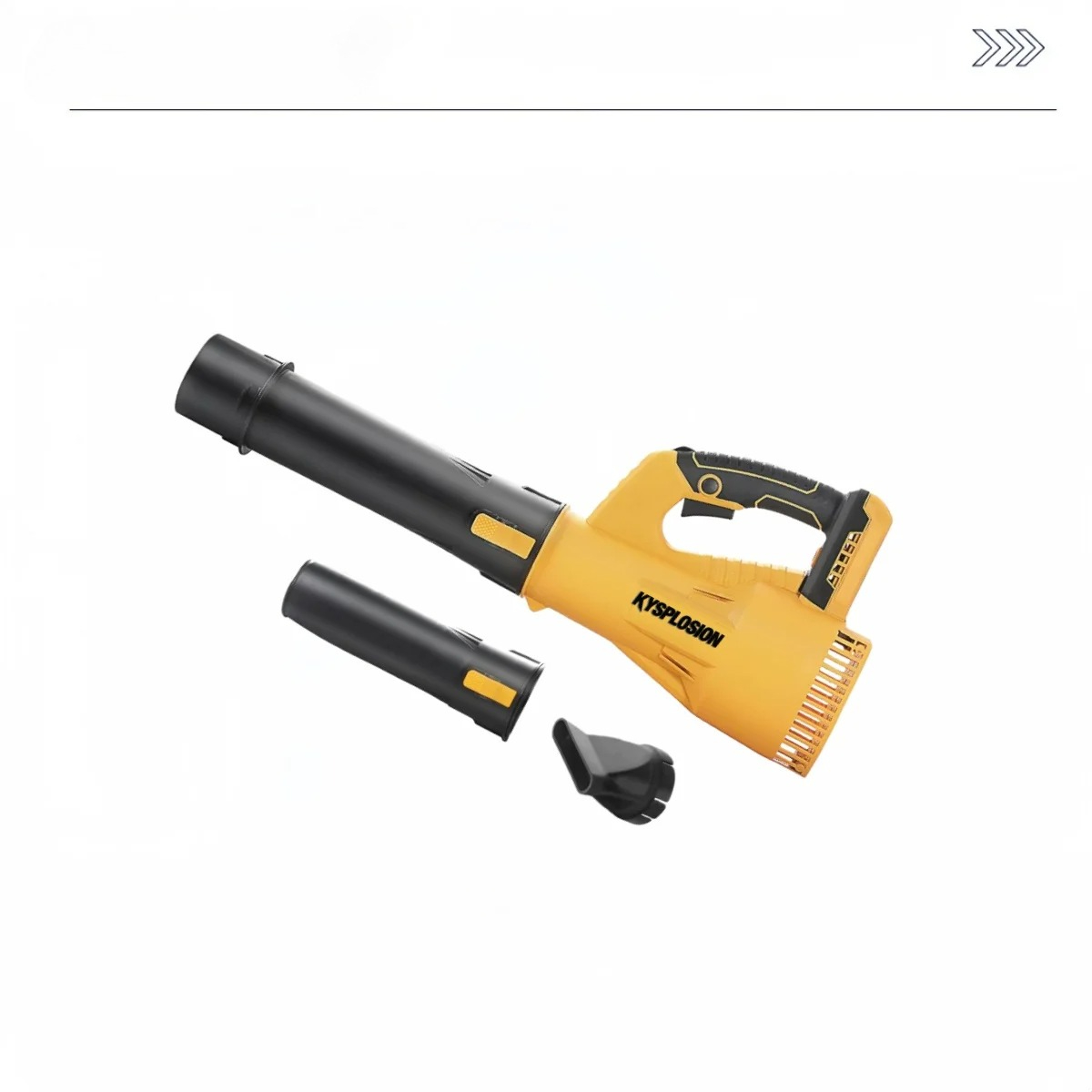 Cordless Leaf Blower Brushless 20V - Peniup Daun Listrik Tanpa Sikat Bertenaga