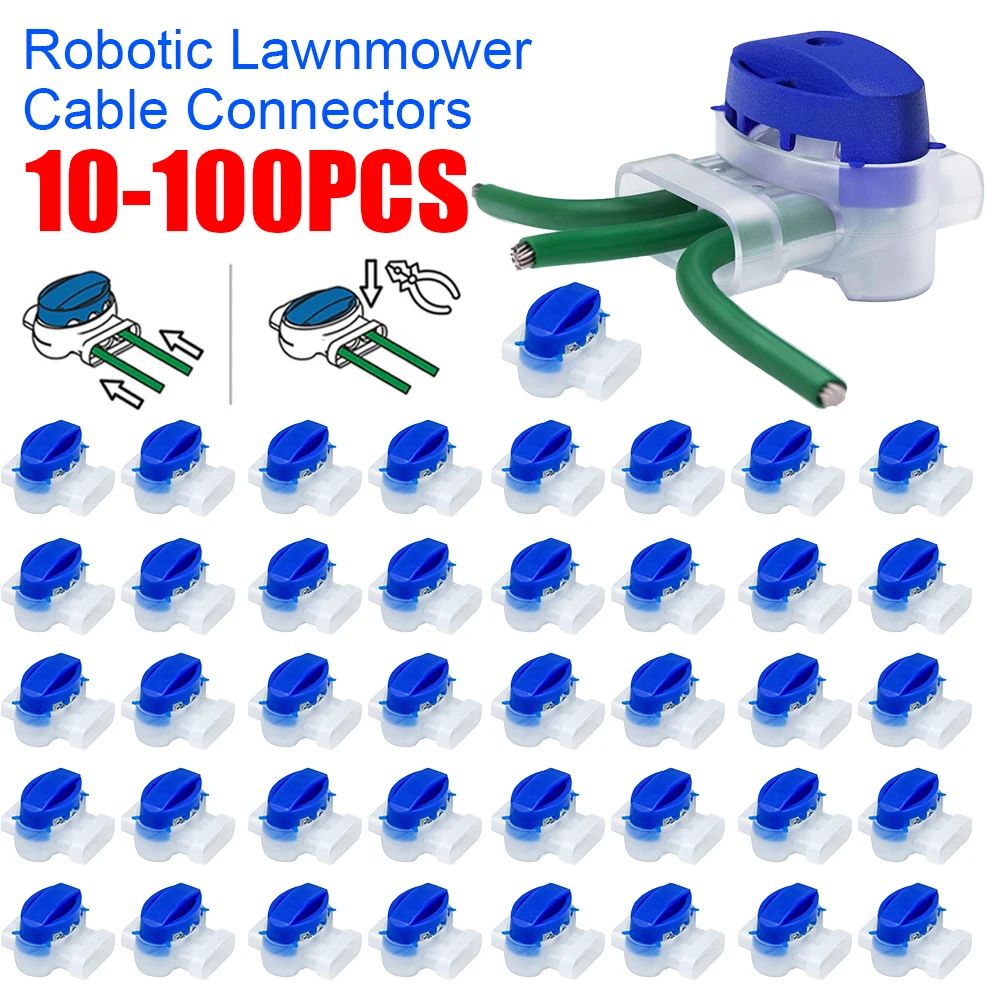 Robotic Lawn Mower Boundary Wire - 100 buah klem kabel konektor kawat