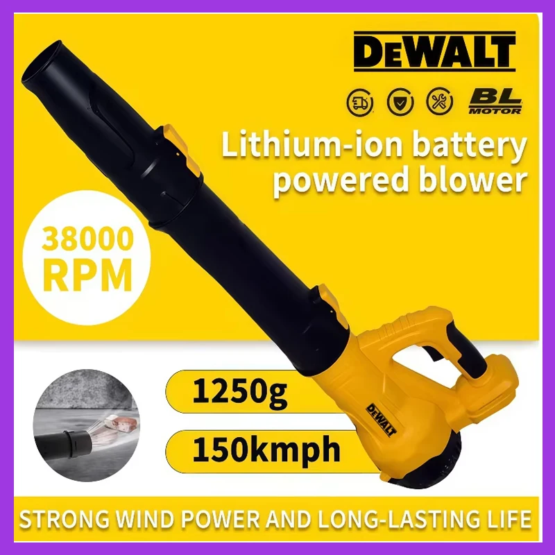 Cordless Leaf Blower Brushless 20V - DEWALT Blower Udara Tanpa Kabel untuk