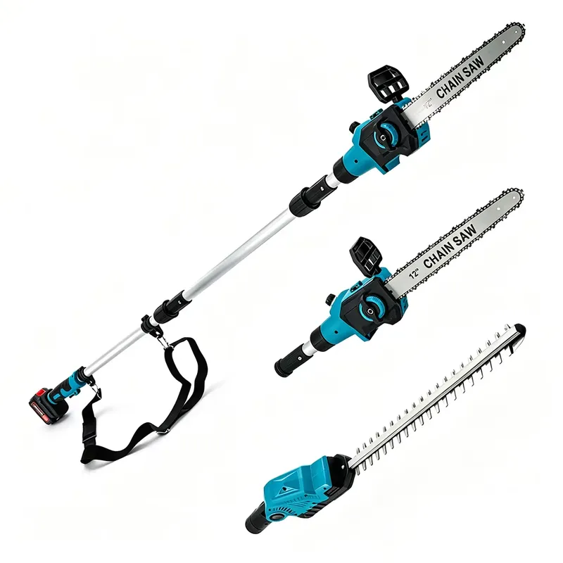 Cordless Hedge Trimmer Pole 2 In 1 - Gergaji Ranting & Pemangkas Tanaman 2-in-1