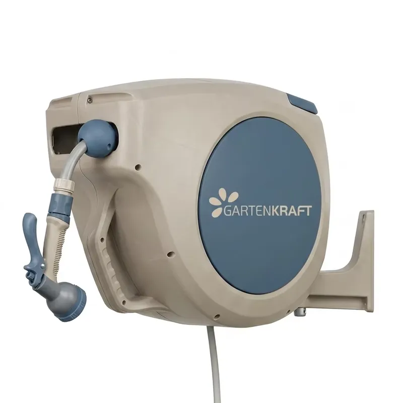 Garden Hose Reel Automatic Retractable 30M - GARTENKRAFT RK-30S 30M Selang Taman Fleksibel