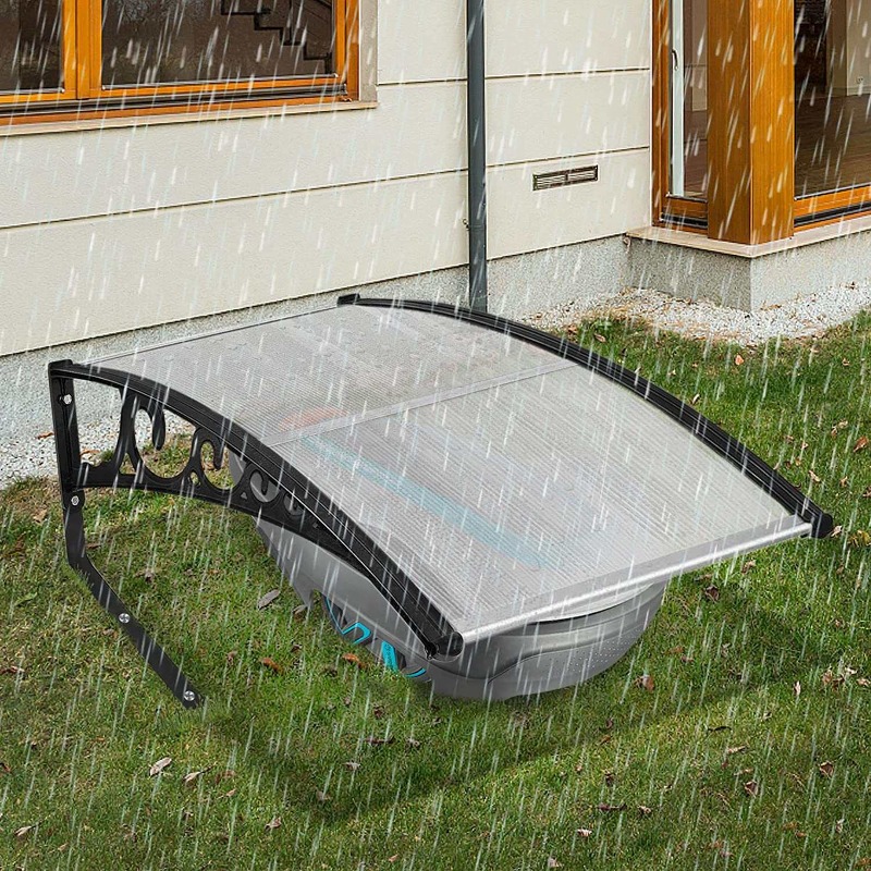 Robotic Mower Garage Shelter Canopy - Garasi untuk Mesin Pemotong Rumput Robotik,