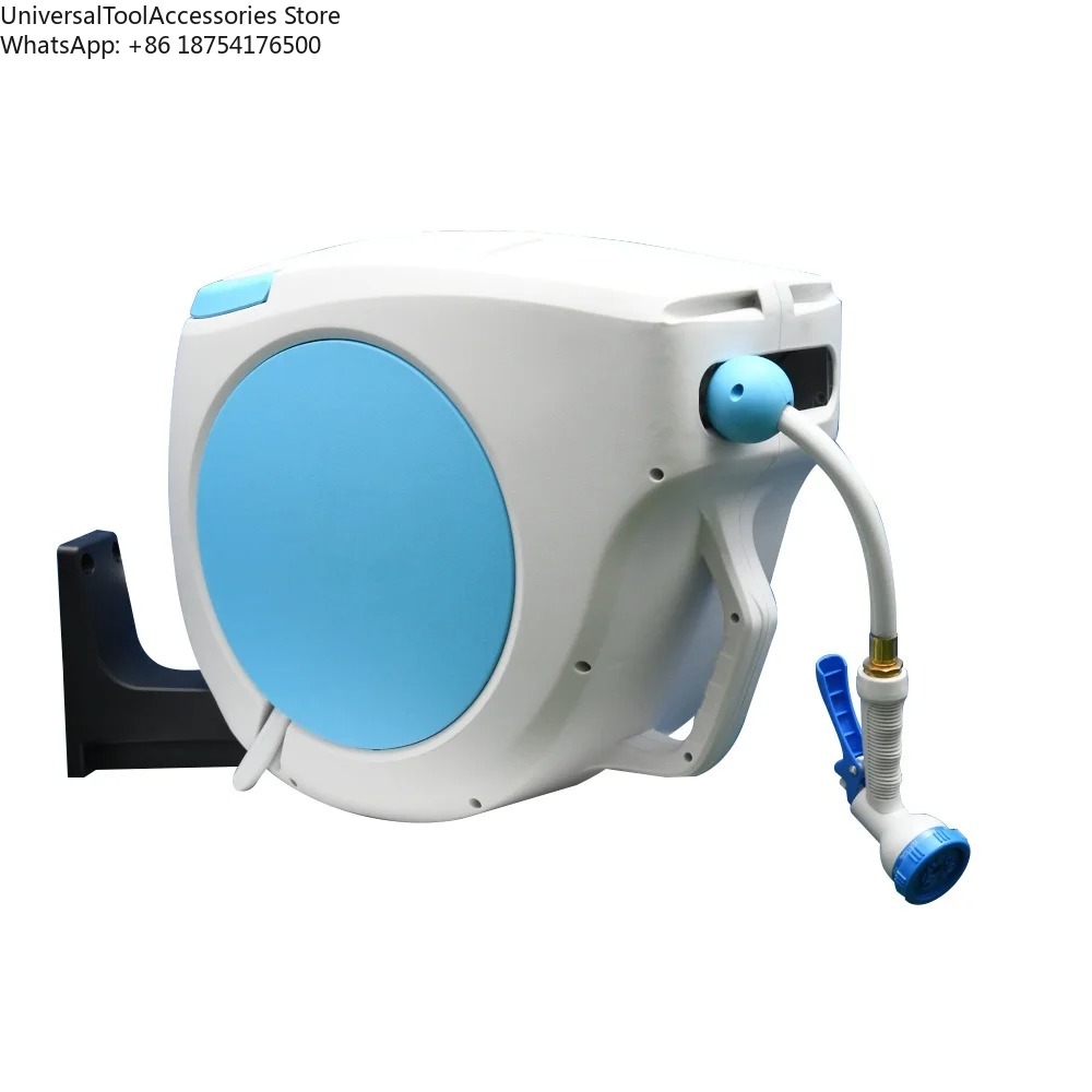 Garden Hose Reel Automatic Retractable 30M - Gulungan Selang Taman Dinding 20M/30M/40M dengan