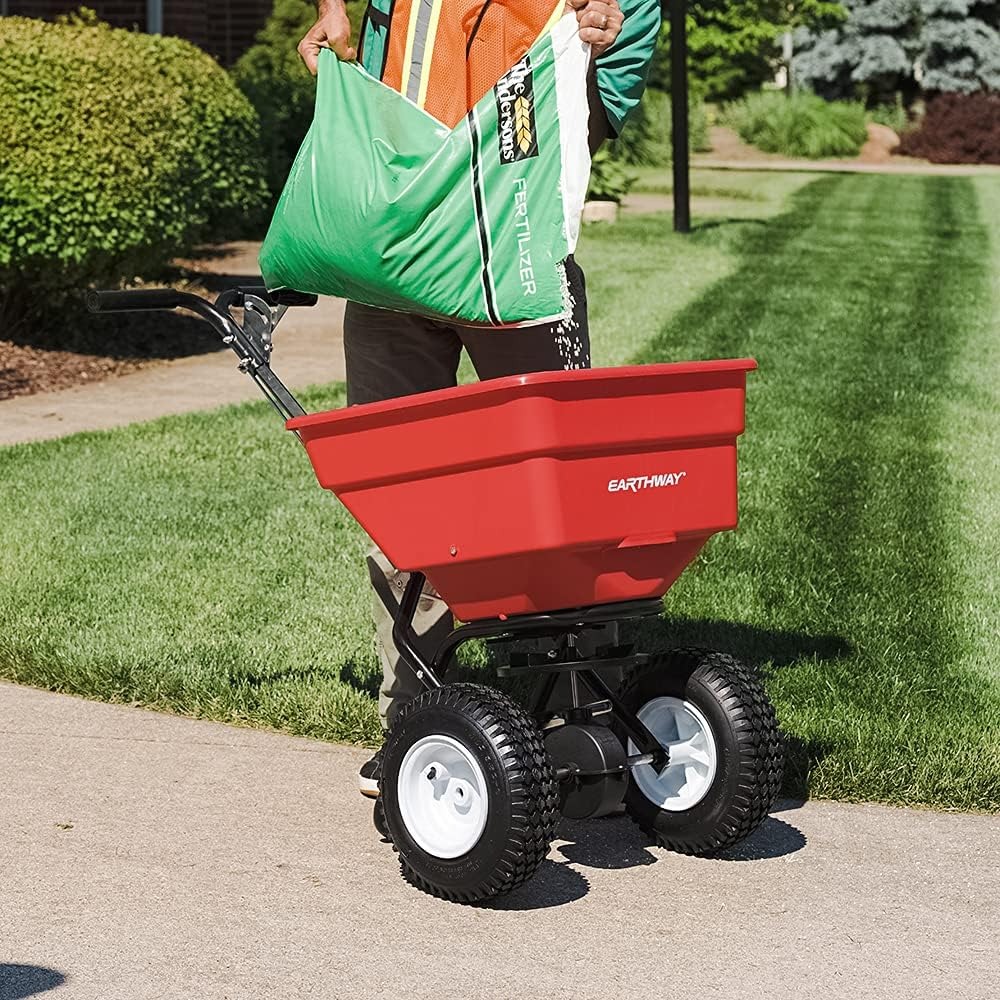 2170 Alat Penyebar Pupuk Komer - Fertilizer Spreader Walk Behind Broadcast ulasan dan harga