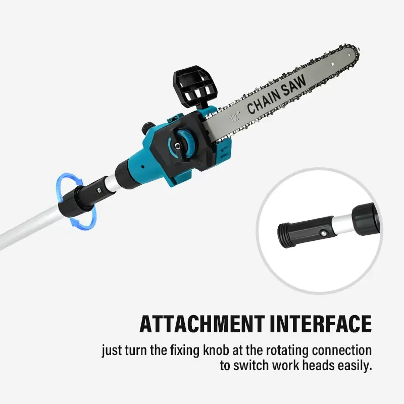 Pemangkas Tanaman Tanpa Kabel  - Cordless Hedge Trimmer Pole 2 In 1 ulasan dan harga