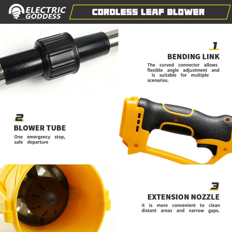 Peniup Daun Listrik Tanpa Kabe - Cordless Leaf Blower Brushless 20V ulasan dan harga