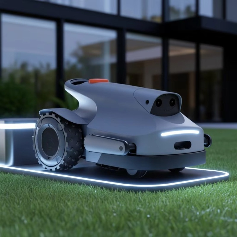Robot Pemotong Rumput Tanpa Ka - Robotic Lawn Mower Boundary Wire ulasan dan harga