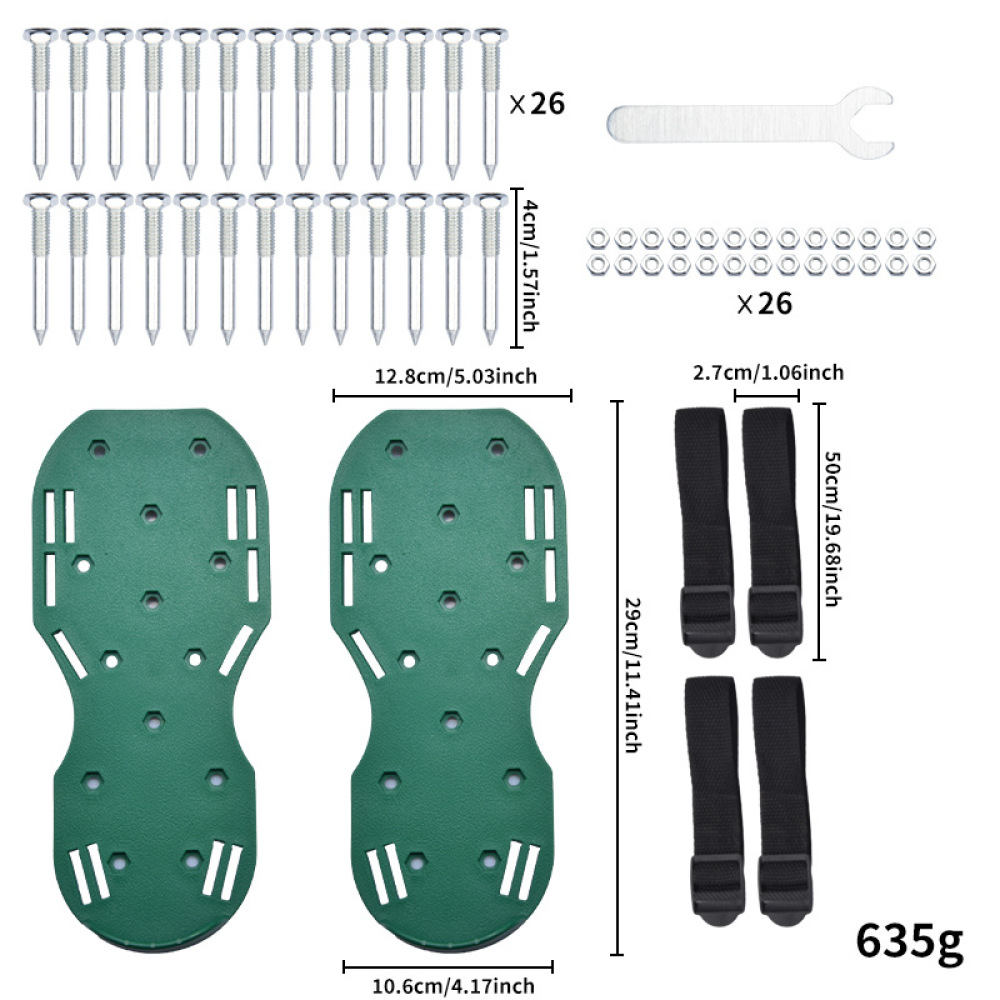 Sepatu Aerator Rumput dengan P - Lawn Aerator Shoes Spikes Heavy Duty ulasan dan harga