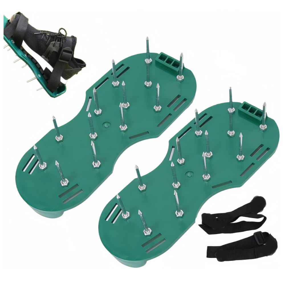 Sepatu Aerator Rumput dengan P - Lawn Aerator Shoes Spikes Heavy Duty ulasan dan harga