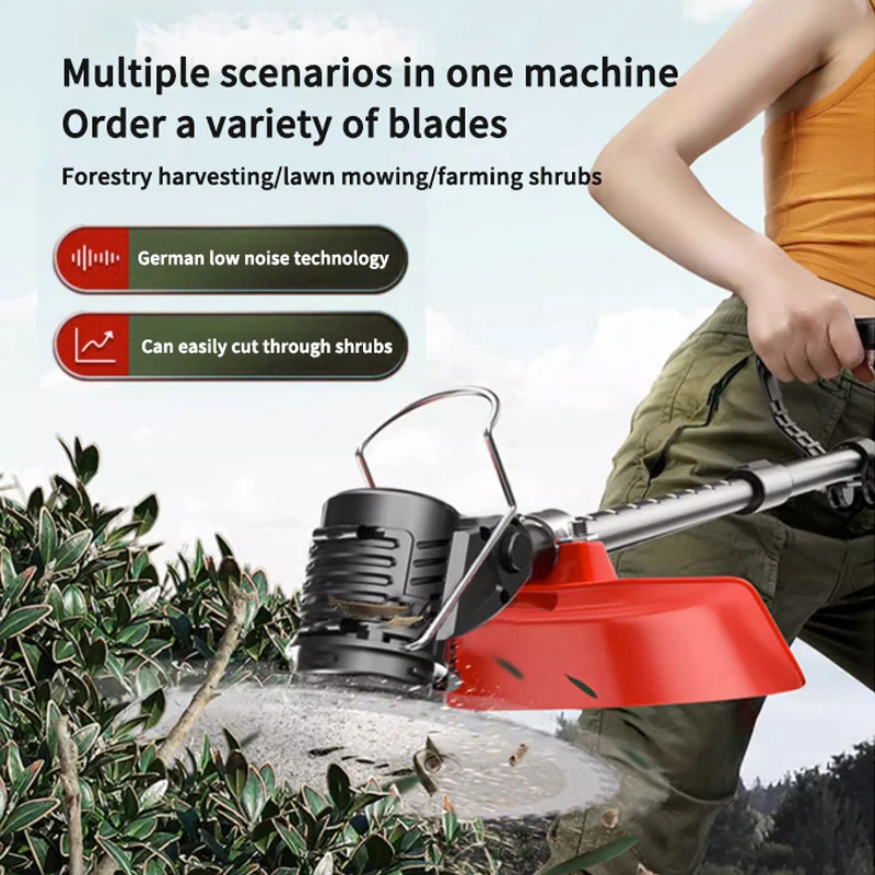 Mesin Pemotong Rumput Listrik  - Brushless Cordless Grass Trimmer 21V ulasan dan harga