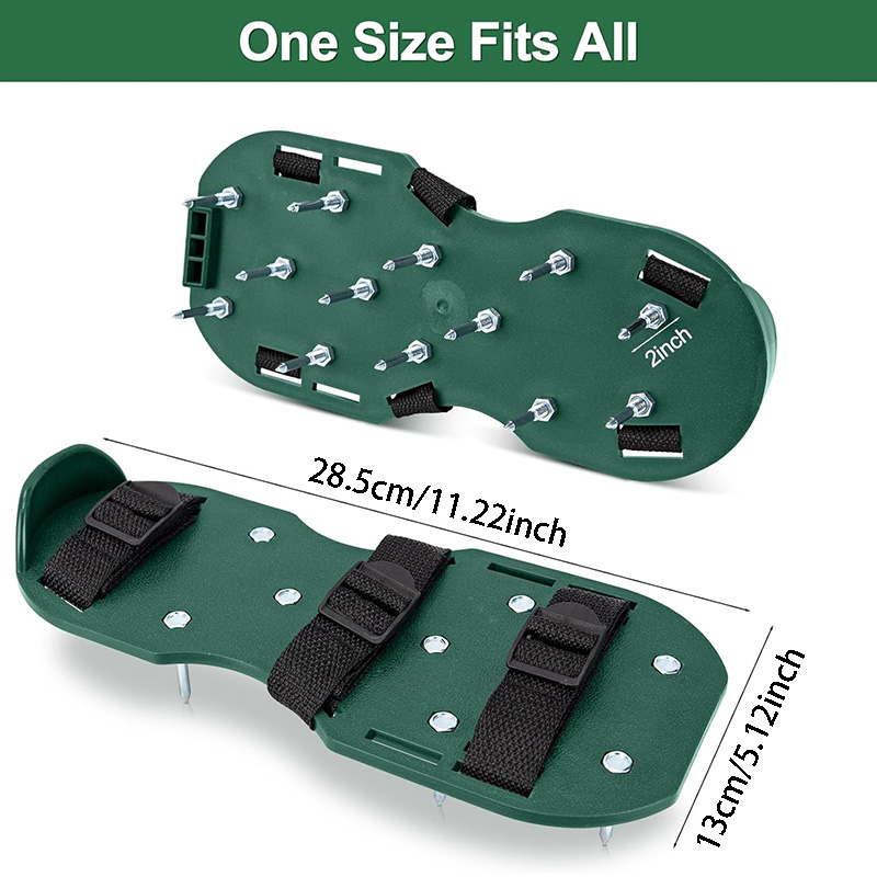 1 Pasang Sepatu Aerator Rumput - Lawn Aerator Shoes Spikes Heavy Duty ulasan dan harga