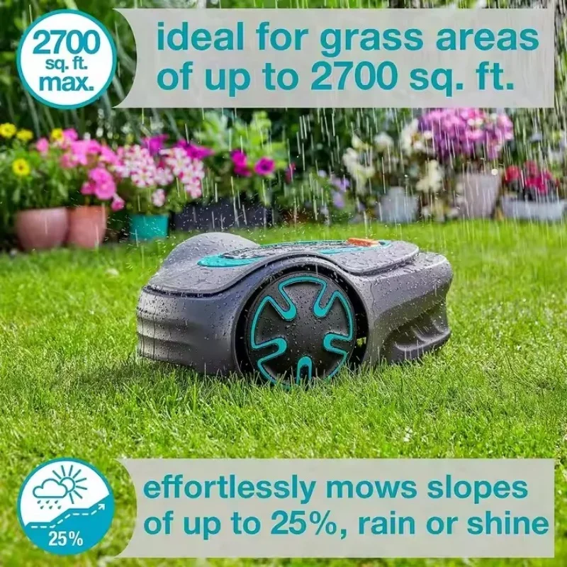 Mesin Pemotong Rumput Otomatis - Smart Automatic Lawn Mower App ulasan dan harga