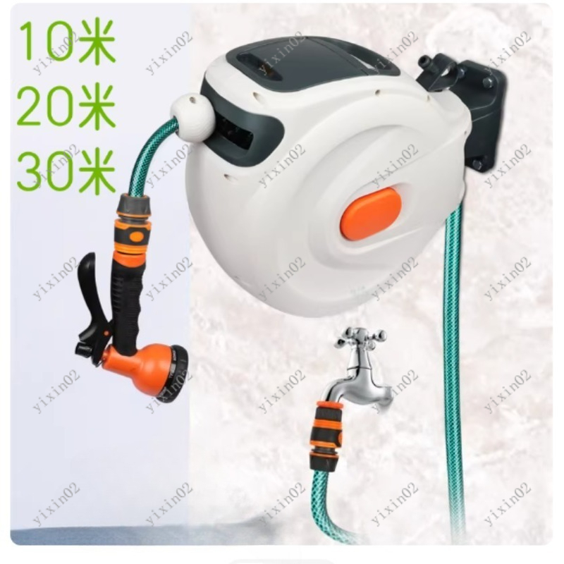 Gulungan Selang Taman Otomatis - Garden Hose Reel Automatic Retractable 30M ulasan dan harga