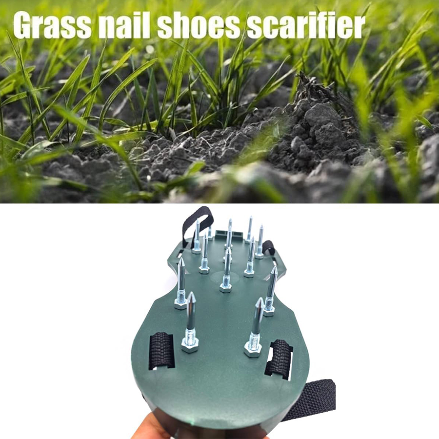 Alat Penggembur Tanah untuk Be - Lawn Aerator Shoes Spikes Heavy Duty ulasan dan harga