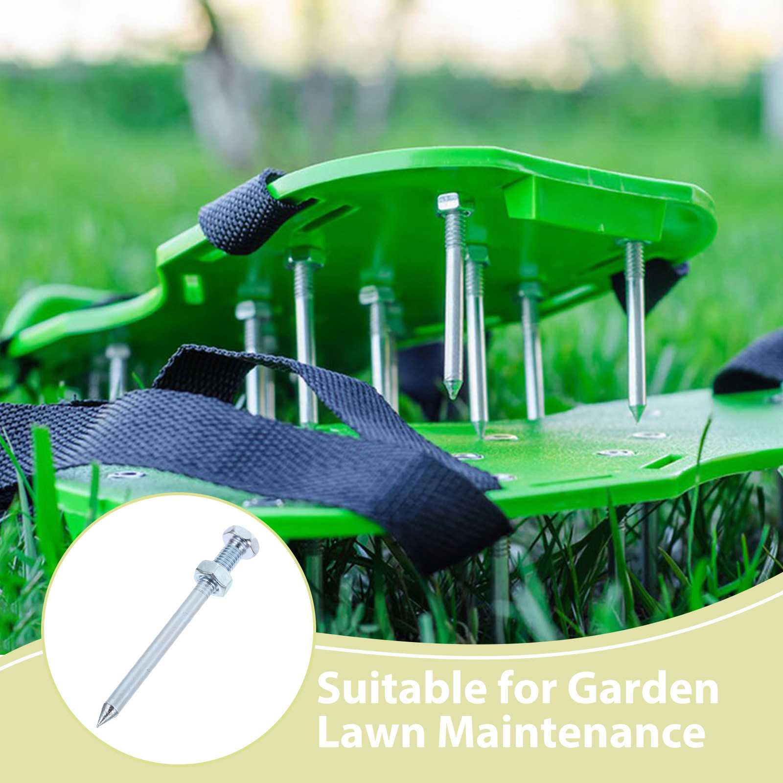 10Pcs Sepatu Aerator Rumput Ra - Lawn Aerator Shoes Spikes Heavy Duty ulasan dan harga