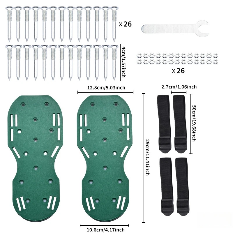 Sepatu Aerator Rumput dengan P - Lawn Aerator Shoes Spikes Heavy Duty ulasan dan harga