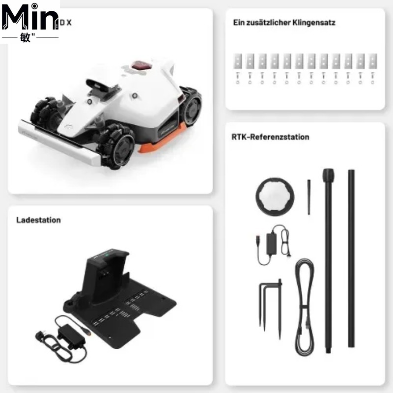 2 AWD Smart Robotic Lawn Mower - Smart Automatic Lawn Mower App ulasan dan harga