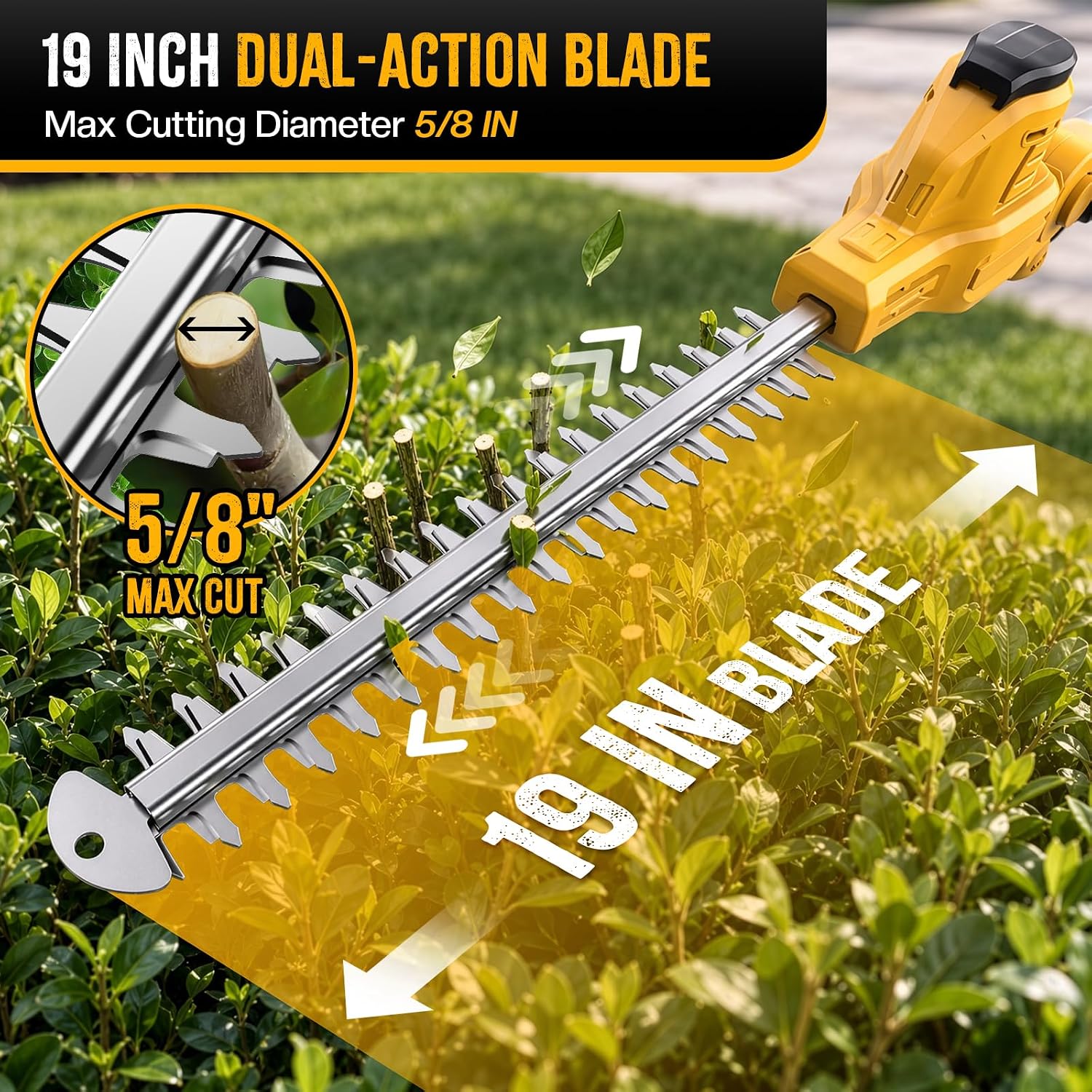 Gergaji dan Pemangkas Pagar Ta - Cordless Hedge Trimmer Pole 2 In 1 ulasan dan harga