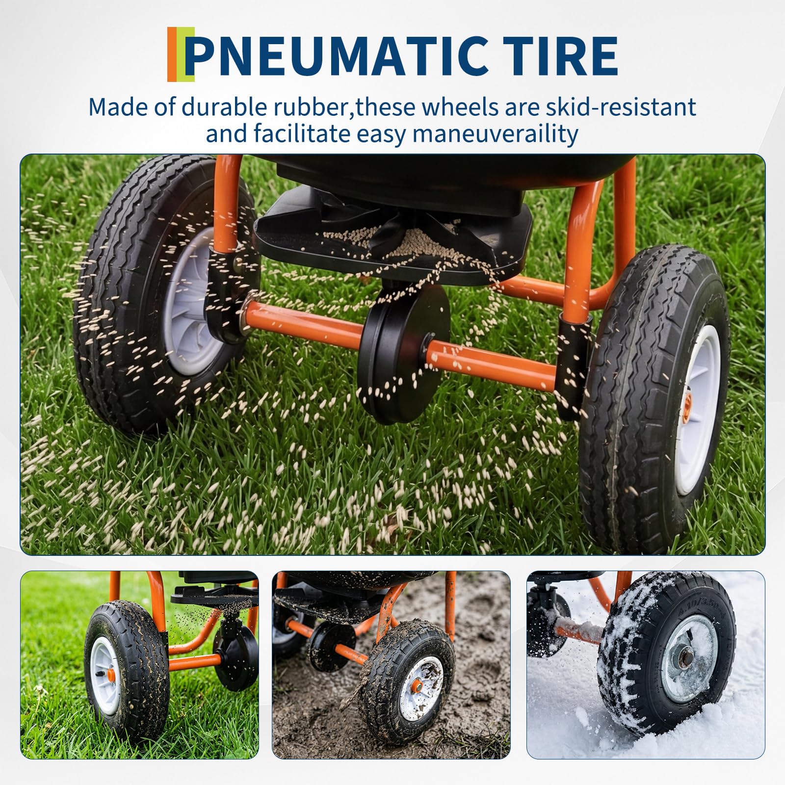 Alat Penyebar Pupuk & Benih Ti - Fertilizer Spreader Walk Behind Broadcast ulasan dan harga
