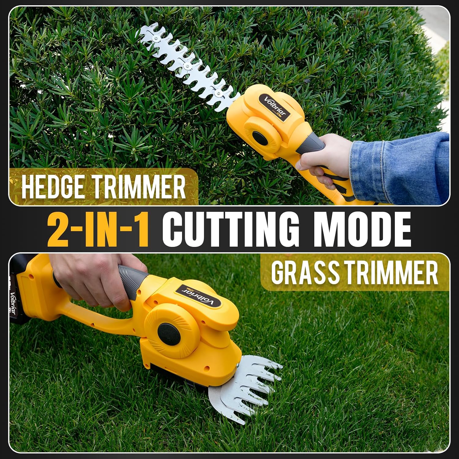 Pemangkas Pagar & Pemotong Rum - Cordless Hedge Trimmer Pole 2 In 1 ulasan dan harga