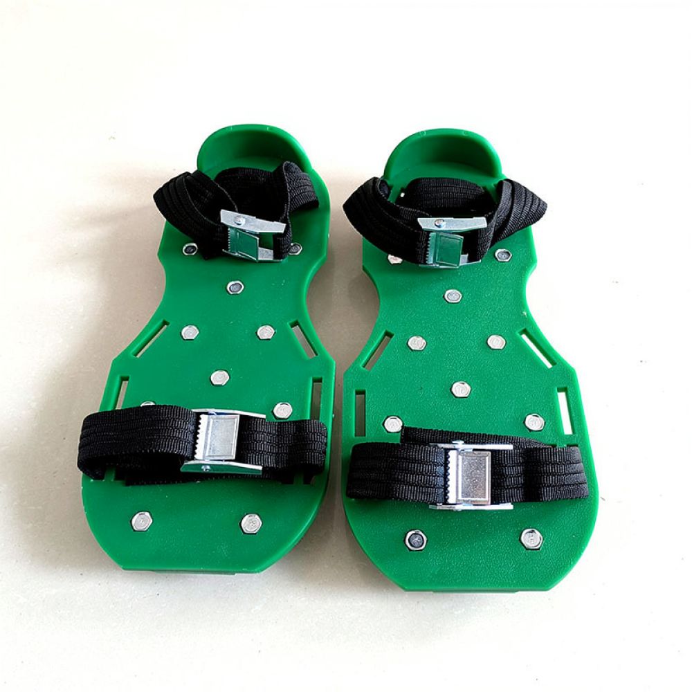 Sepatu Aerator Rumput untuk Be - Lawn Aerator Shoes Spikes Heavy Duty ulasan dan harga