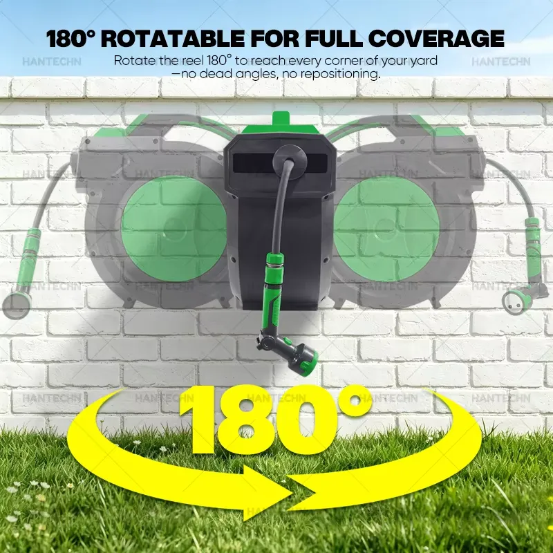 untuk Gulungan Selang Taman Ot - Garden Hose Reel Automatic Retractable 30M ulasan dan harga