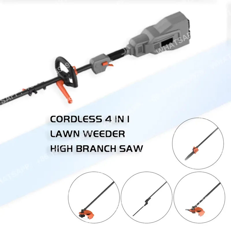 Alat Pemangkas Rumput Tanpa Ka - Cordless Hedge Trimmer Pole 2 In 1 ulasan dan harga