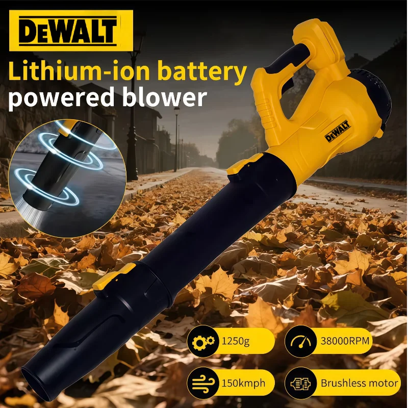 DEWALT Blower Udara Tanpa Kabe - Cordless Leaf Blower Brushless 20V ulasan dan harga