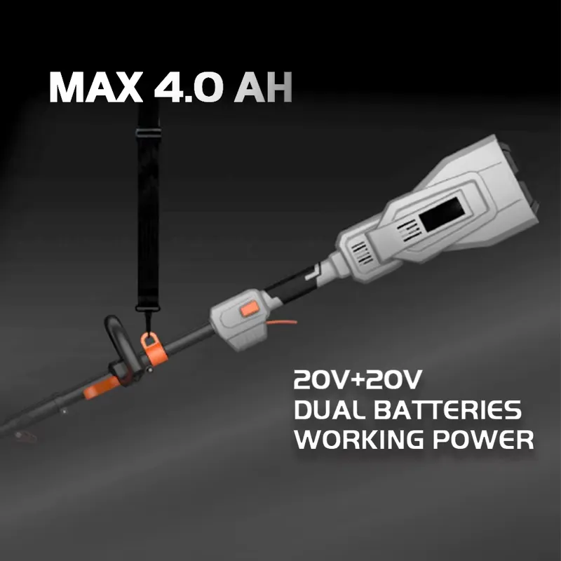 Alat Pemangkas Rumput Tanpa Ka - Cordless Hedge Trimmer Pole 2 In 1 ulasan dan harga
