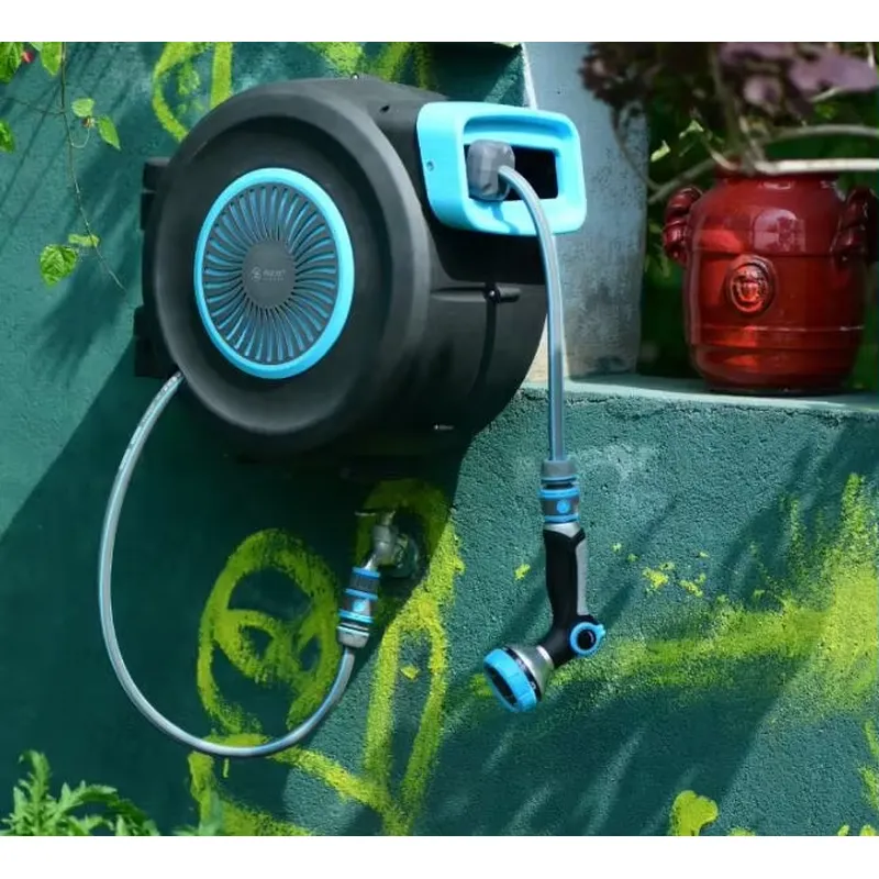 Gulungan Selang Otomatis China - Garden Hose Reel Automatic Retractable 30M ulasan dan harga
