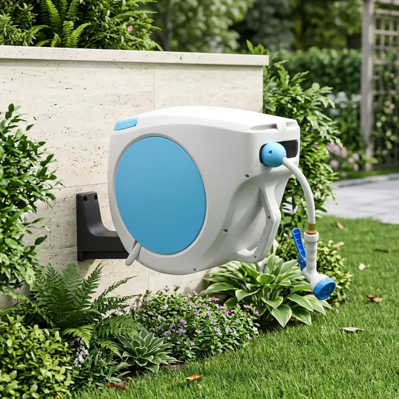 Selang Irigasi Taman Otomatis  - Garden Hose Reel Automatic Retractable 30M ulasan dan harga
