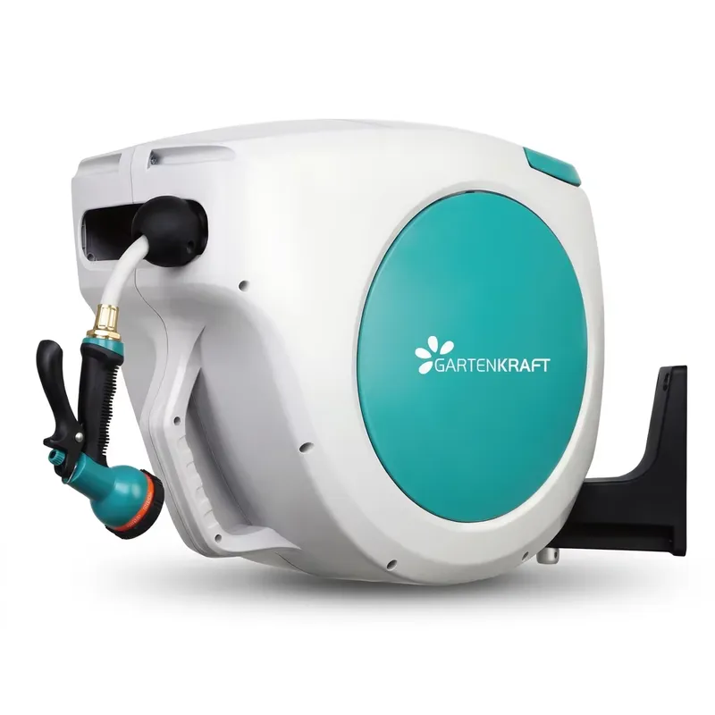 GARTENKRAFT RK-30S 30M Selang  - Garden Hose Reel Automatic Retractable 30M ulasan dan harga