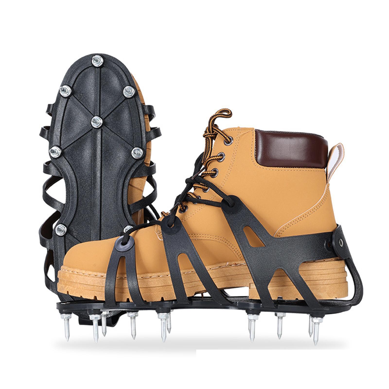 2 Pasang Sepatu Berduri untuk  - Lawn Aerator Shoes Spikes Heavy Duty ulasan dan harga