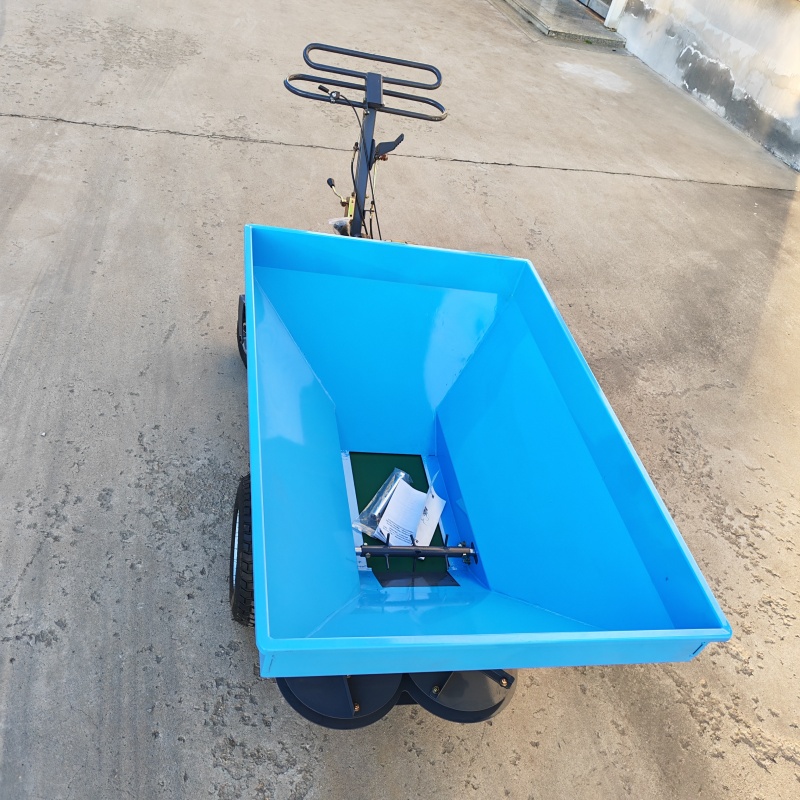 Penyemprot Pupuk Manual Beroda - Fertilizer Spreader Walk Behind Broadcast ulasan dan harga