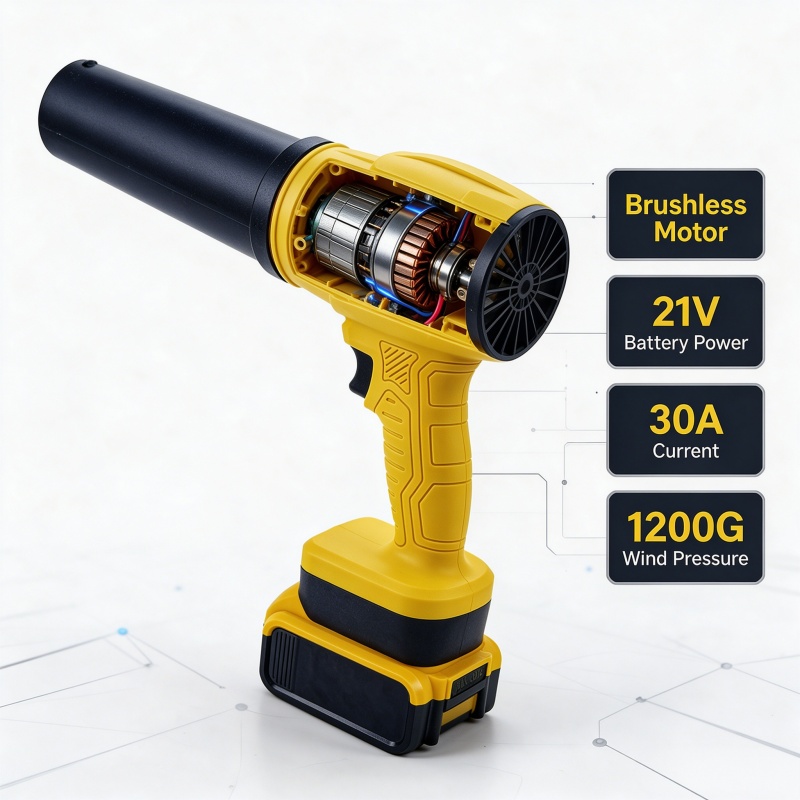 Penyedot Daun Tanpa Kabel dan  - Cordless Leaf Blower Brushless 20V ulasan dan harga