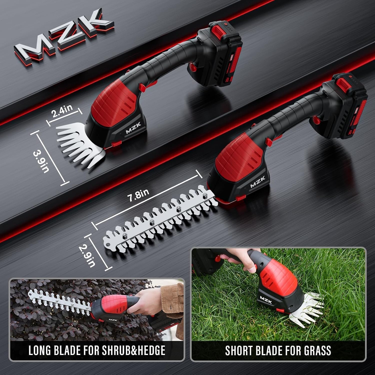 Pemangkas Pagar & Pemotong Rum - Cordless Hedge Trimmer Pole 2 In 1 ulasan dan harga