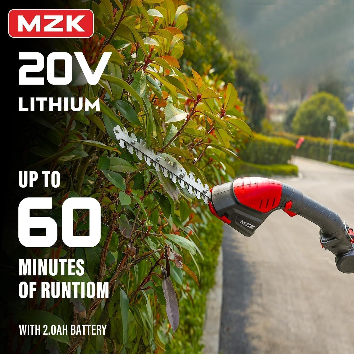 Pemangkas Pagar & Pemotong Rum - Cordless Hedge Trimmer Pole 2 In 1 ulasan dan harga