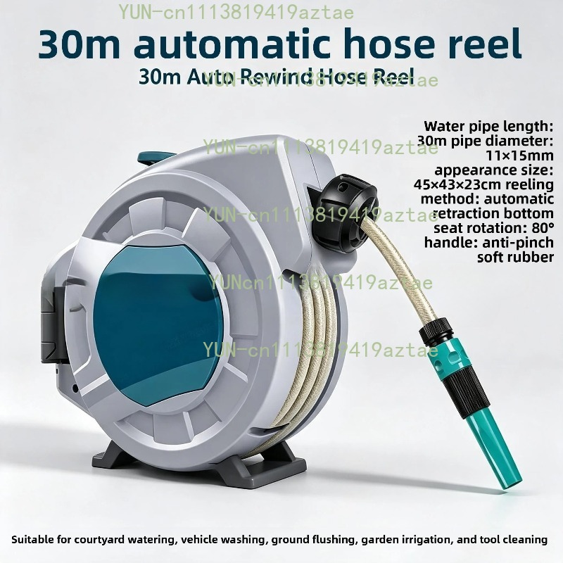 Gulungan Selang Otomatis 30M y - Garden Hose Reel Automatic Retractable 30M ulasan dan harga