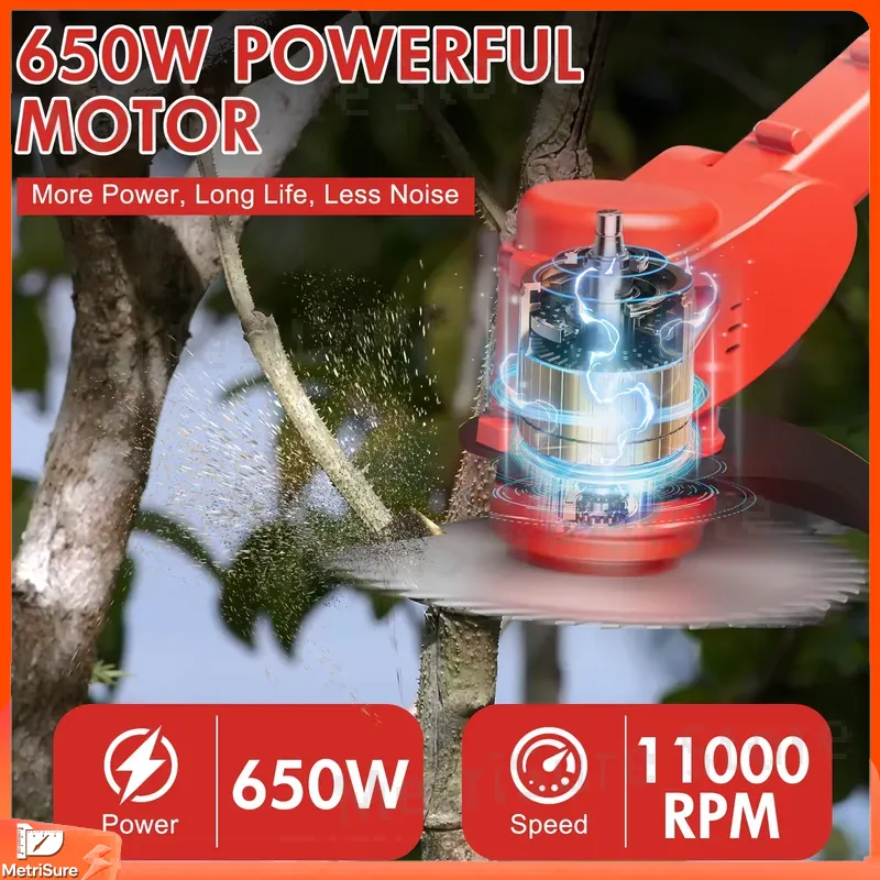Pemotong Rumput Tanpa Kabel 21 - Brushless Cordless Grass Trimmer 21V ulasan dan harga